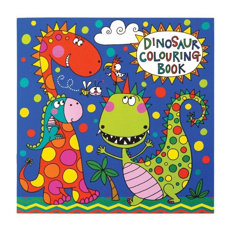 Rachel Ellen Designs Dinosaur Colouring Book